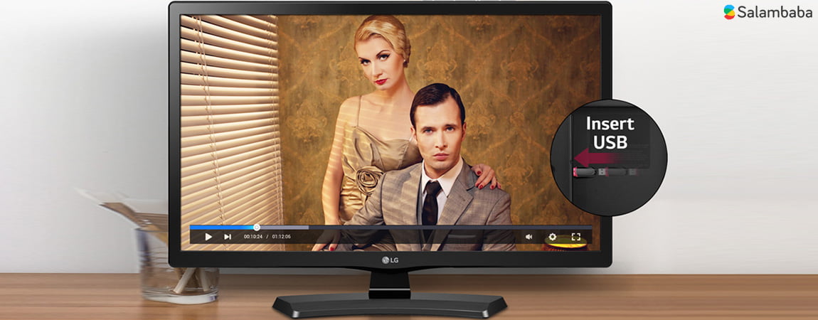 قابلیت USB AutoRun در مانیتور تی وی ال جی 24MT48VF-PT